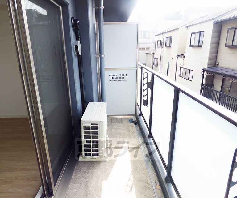 バルコニー　広いバルコニーです。