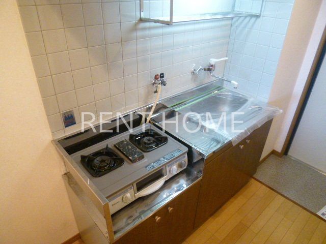 キッチン　ガスコンロ設置可