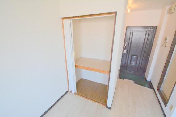 収納　しっかり収納スペースも確保。使いやすいお部屋です。