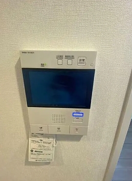 セキュリティ　☆モニター付きインターホン☆