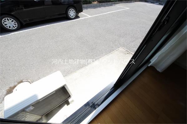 バルコニー　１階はテラス仕様