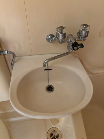 洗面設備　コンパクトで使いやすい洗面所