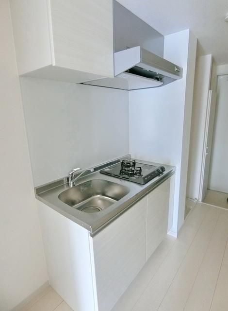 キッチン　♪二口コンロに収納たくさん♪