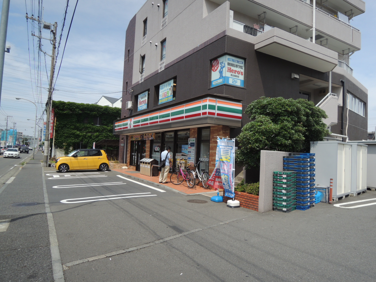 コンビニ　セブンイレブン横浜樽町店（コンビニ）まで540m