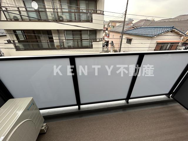 バルコニー　落ち着いた時間を過ごせるバルコニーです