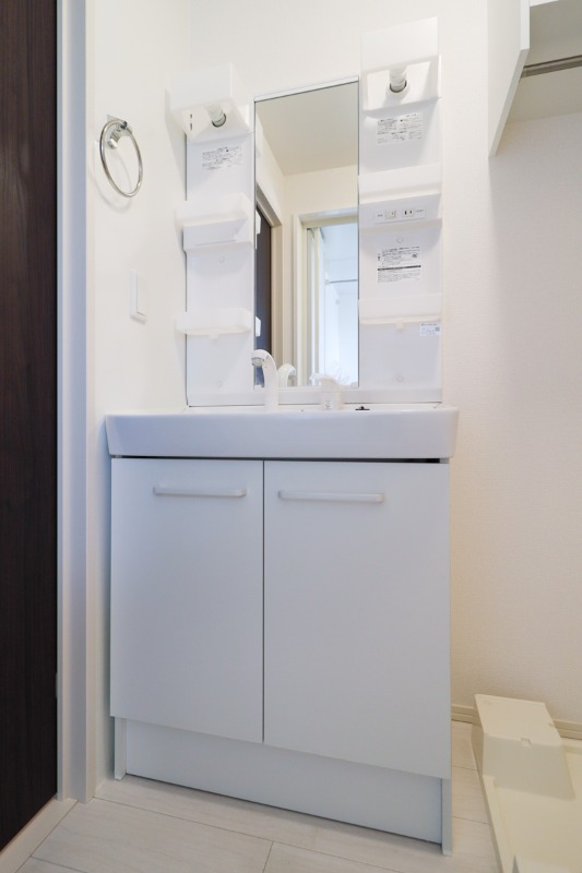 洗面設備　図面と現状が相違がある場合には現状を優先