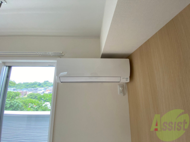 その他設備　エアコンが設置されているので、入居日から利用できます。