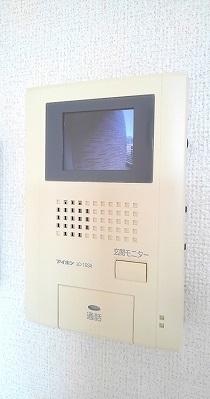 セキュリティ　モニター付きインターホン