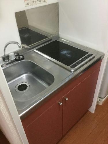 キッチン　2口コンロ