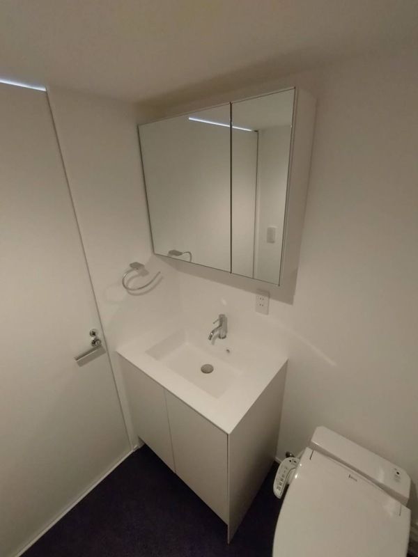 洗面設備　独立洗面化粧台付き