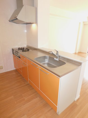 キッチン　同間取り別部屋の写真です。※コンロはサービス品です（撤去の可