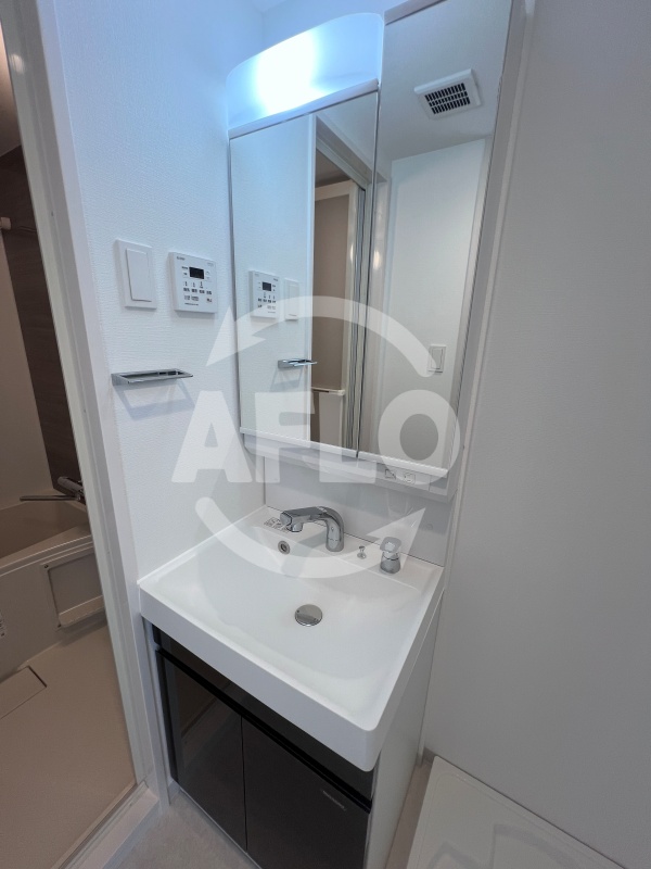 洗面設備　La・Liberta長居公園　独立洗面台