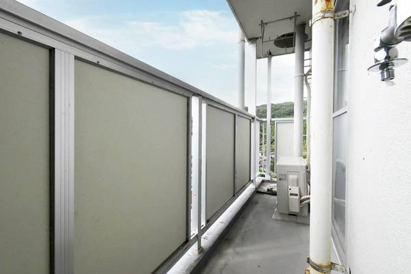 バルコニー　ビレッジハウスの同一物件・同一タイプの間取りの写真です