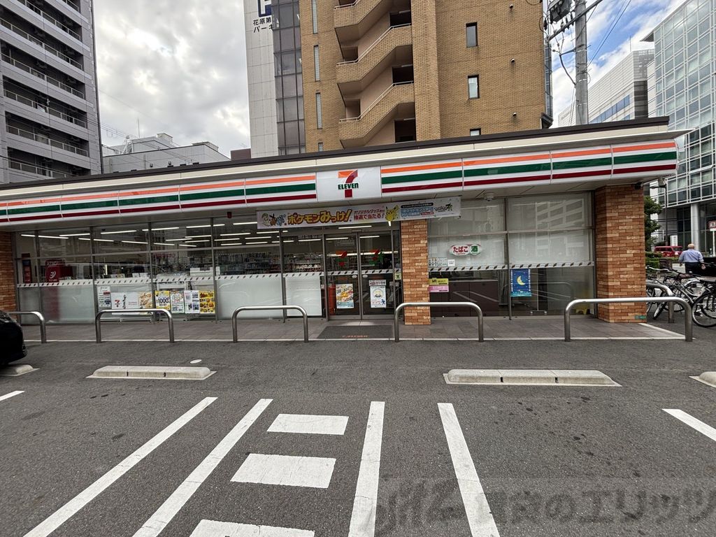 コンビニ　セブンイレブン大阪西中島4丁目店（コンビニ）まで520m