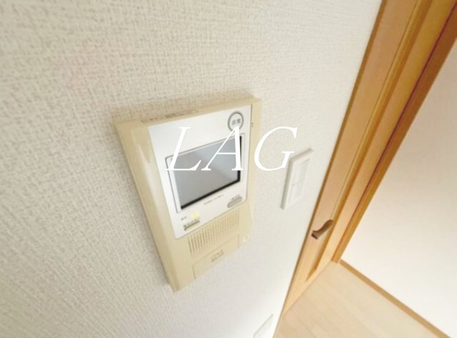 セキュリティ　モニター付きインターフォンです。
