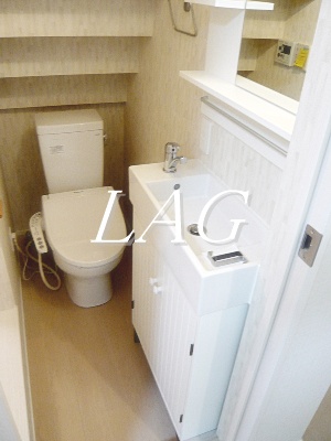 洗面設備　洗面台です。