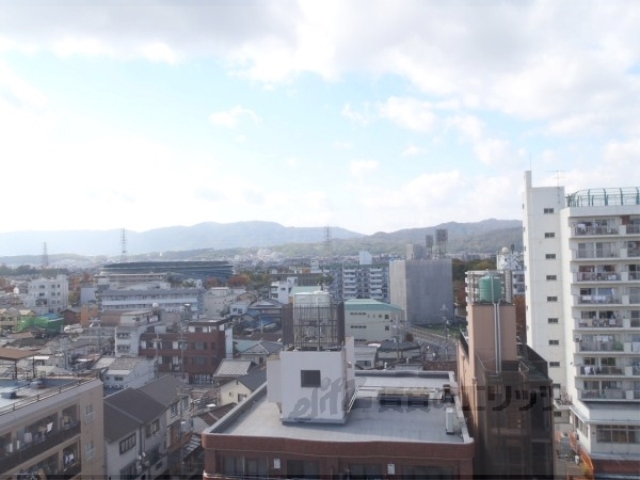 眺望　９階からの見晴らしはとてもいいです