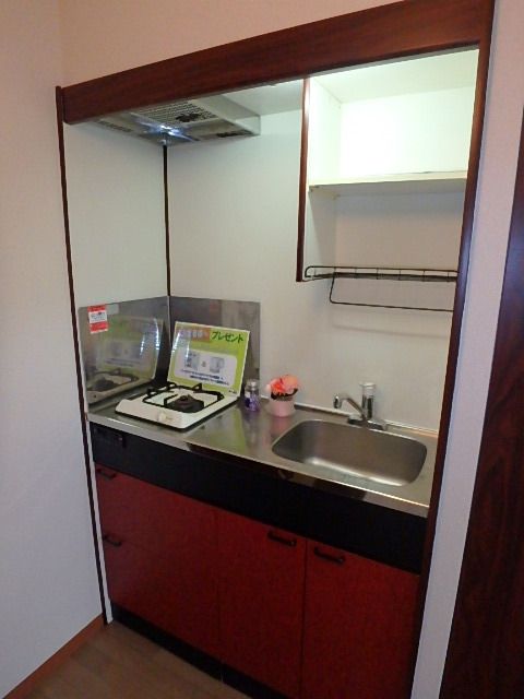 キッチン　1口システムキッチン