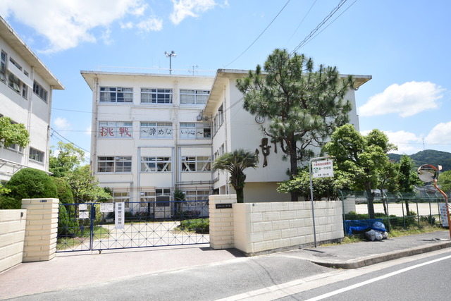 中学校　交野市立第一中学校（中学校）まで676m