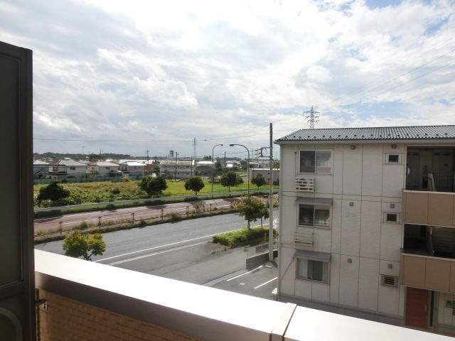 眺望　バルコニーからの眺望です。