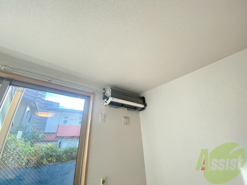 その他設備　エアコンが付いているので夏も冬も快適ですね～