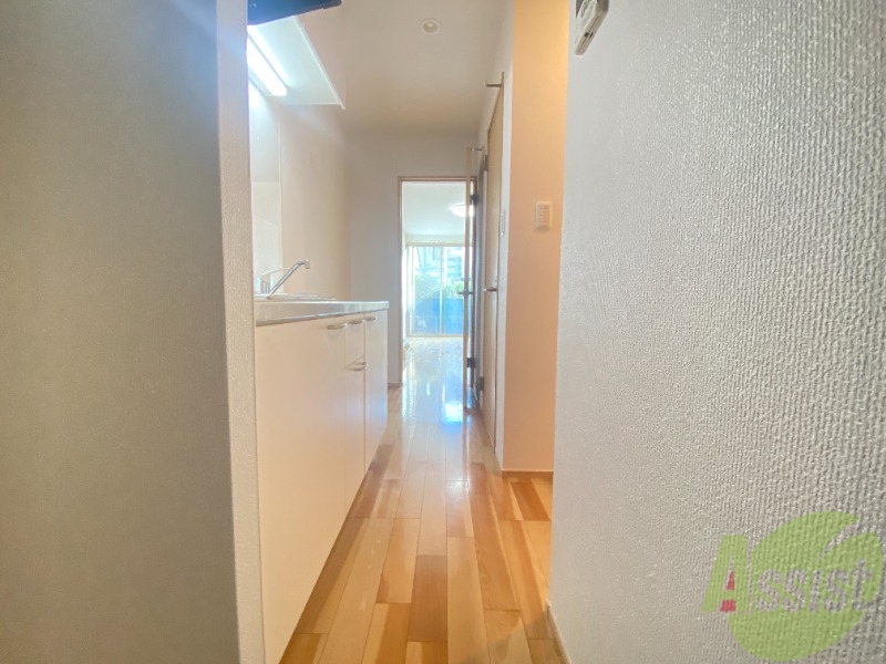 玄関　玄関から撮影しました。奥行がありますね！