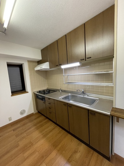 キッチン　※別号室の写真でございます。