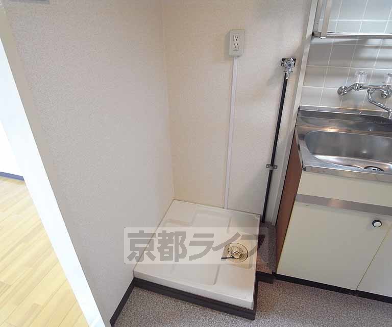 その他設備　洗濯機置き場設置してみました