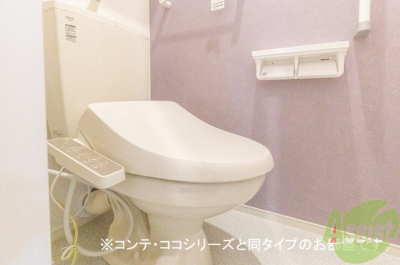 トイレ　こちら建築中の物件となり、イメージ画像になります。