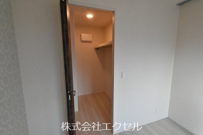 収納　収納スペース完備。