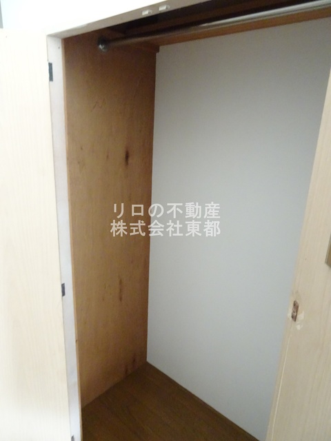 収納　奥行のある収納付です！増えがちな荷物をもスッキリ収納できます
