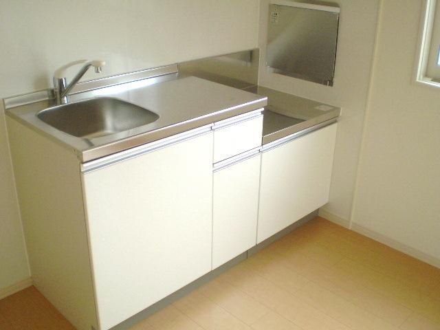 キッチン　☆ガスコンロを設置してお料理♪☆