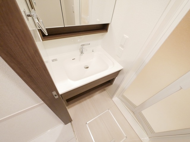 洗面設備　洗面所です