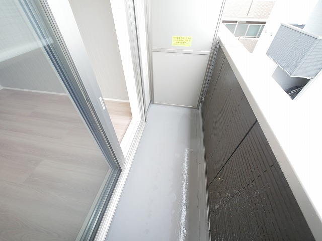 バルコニー　落ち着いた時間を過ごせるバルコニーです