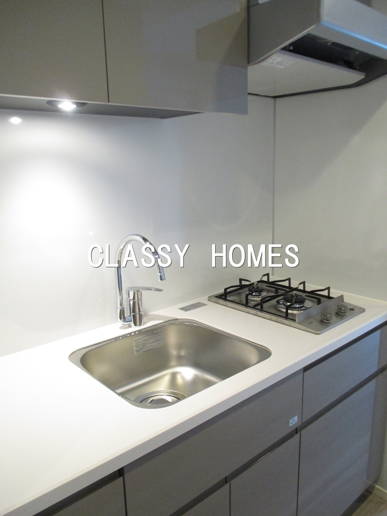 キッチン　2022年竣工　パークアクシス芝浦キャナル：キッチン