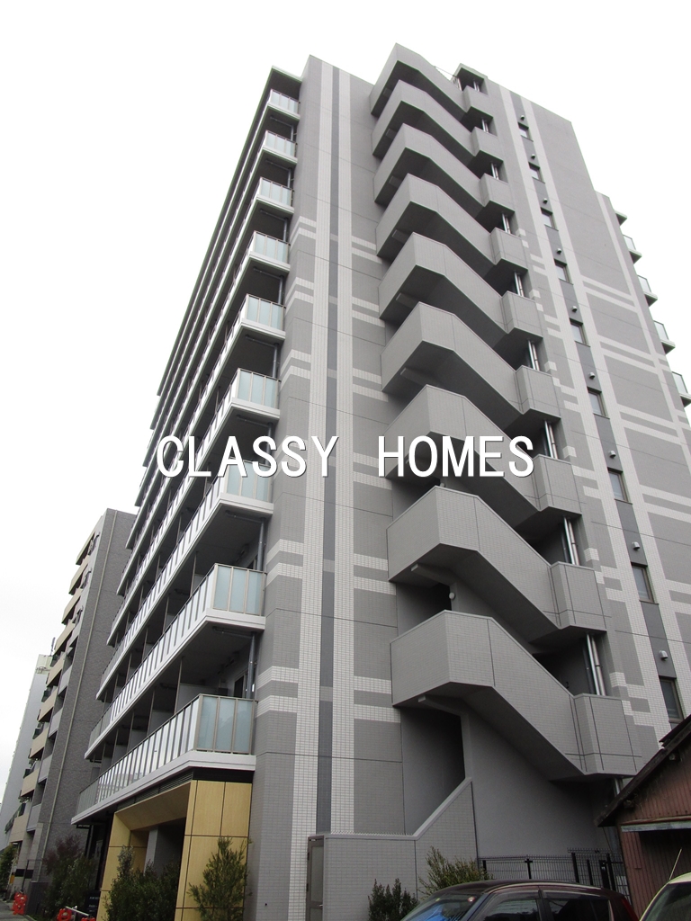 建物外観　2022年竣工　パークアクシス芝浦キャナル：外観