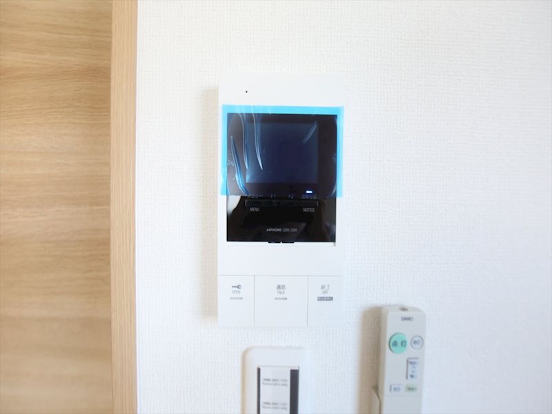 セキュリティ　TVモニター付インターホン　同仕様写真