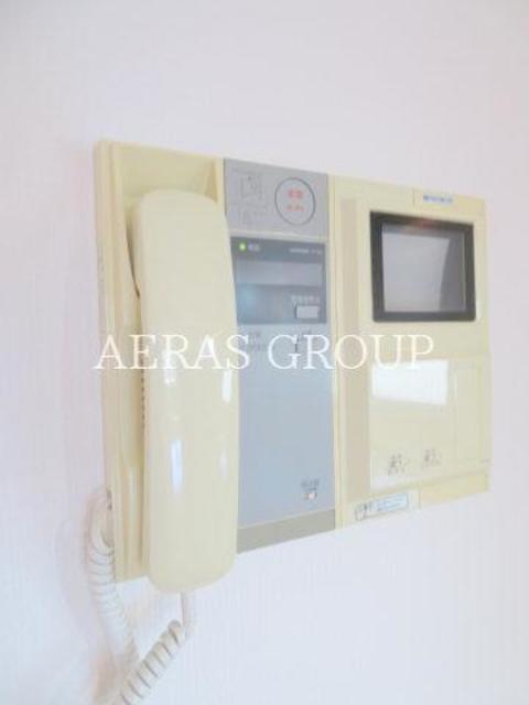 セキュリティ　モニター付きインターホン