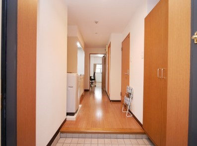 玄関　明るい玄関です