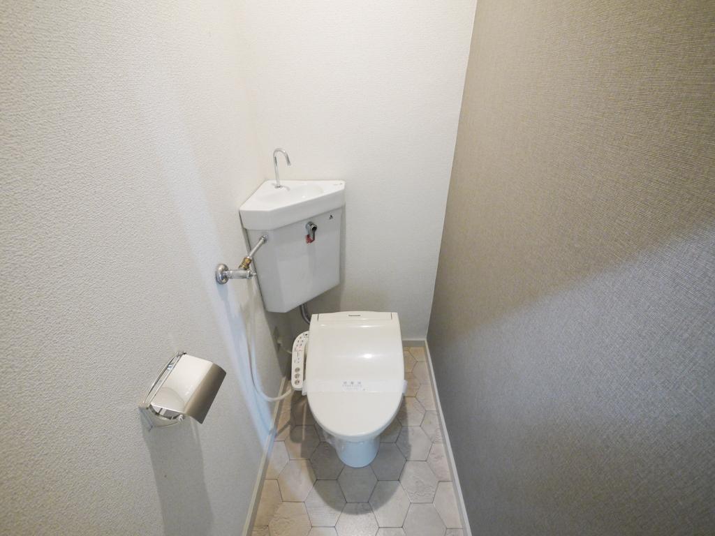 コーポしらはたのトイレ写真