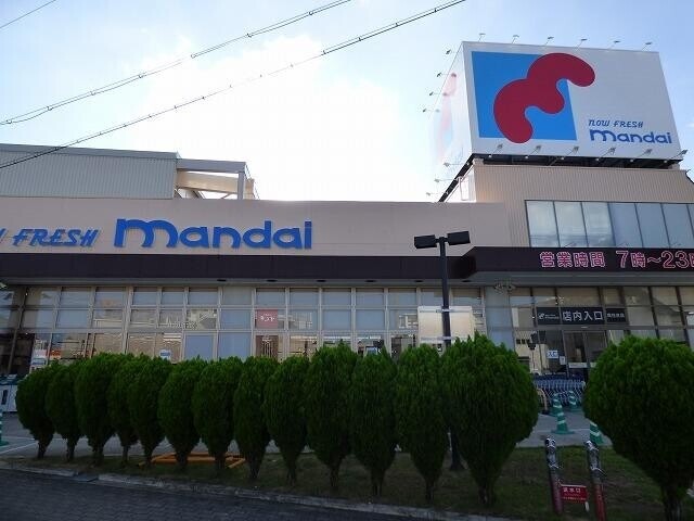 スーパー　万代（スーパー）まで483m