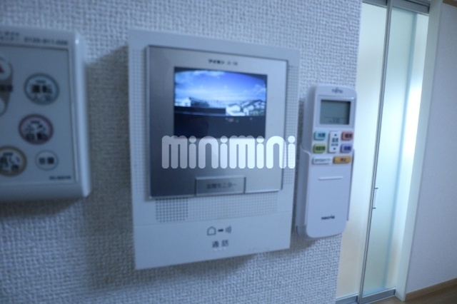 セキュリティ　ＴＶモニターで来訪者の顔が見えます