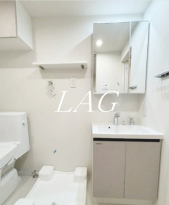 洗面設備　洗面台です。