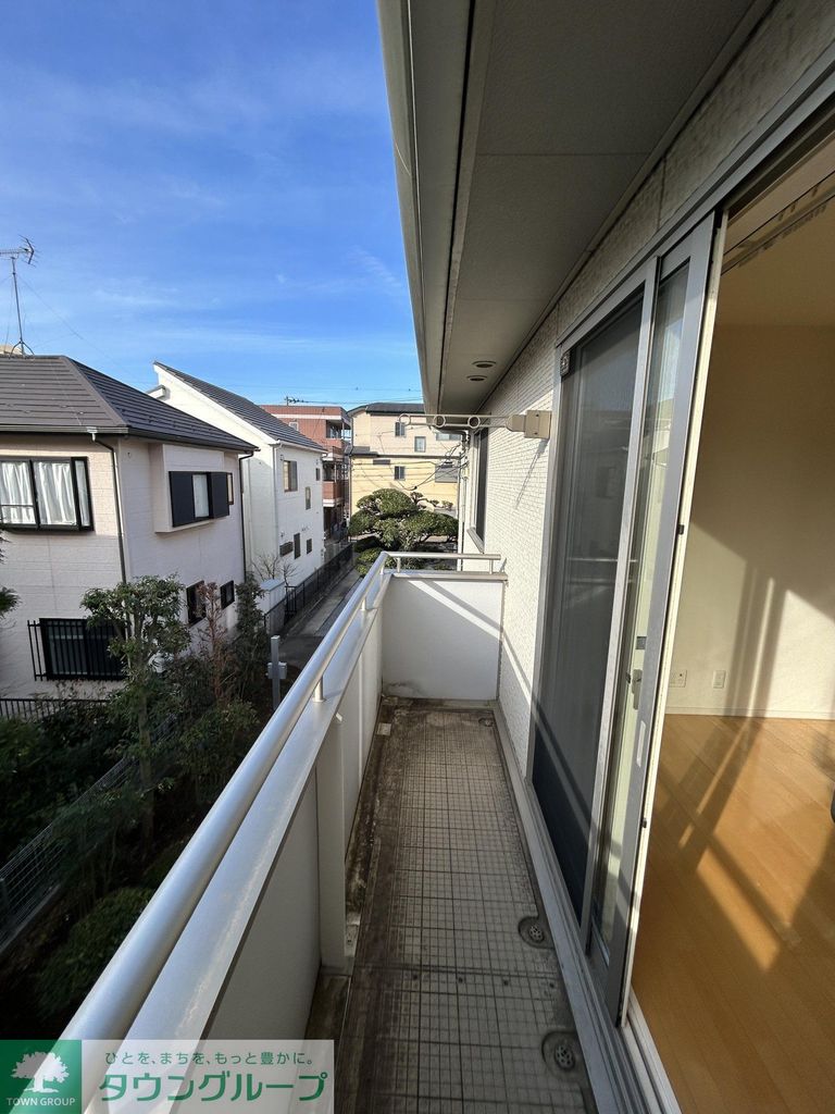 その他　2階洋室　約8帖バルコニー※退去済み。クリーニング前