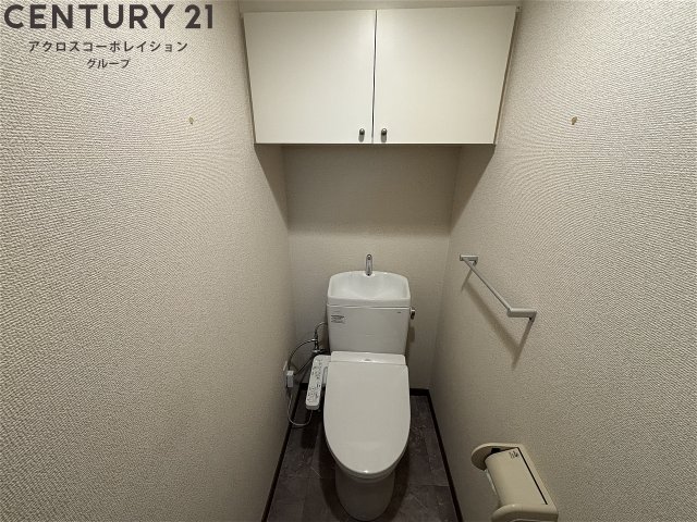 トイレ　掃除のしやすいシンプルなトイレです！
