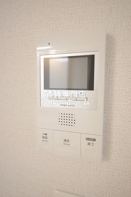 セキュリティ　モニター付きインターホン！