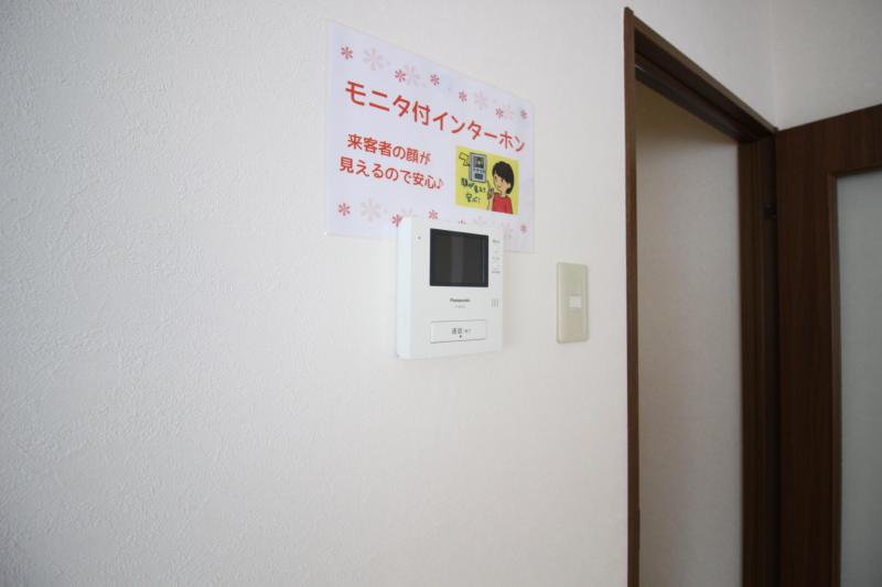 セキュリティ　モニタ付きインターホン