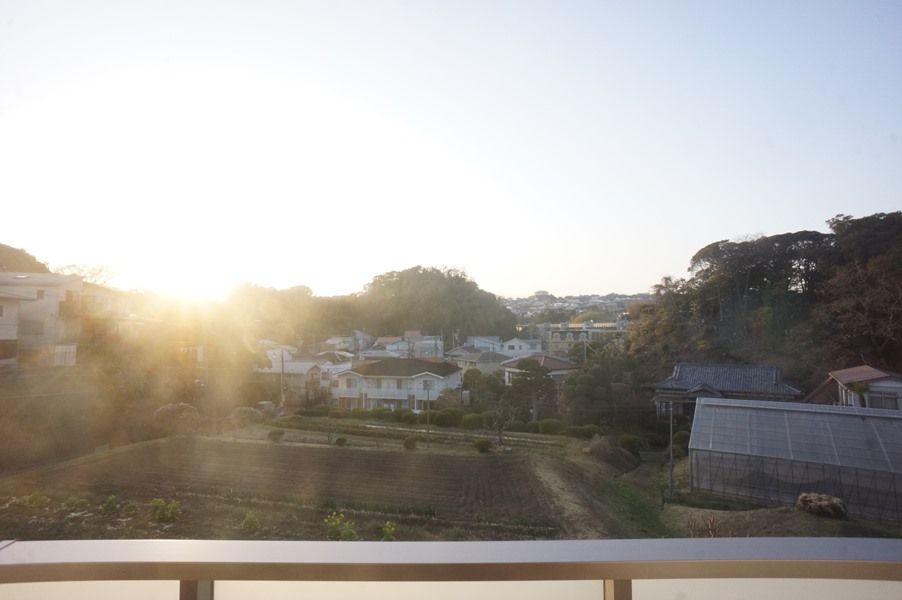 眺望　バルコニーからの眺望です！