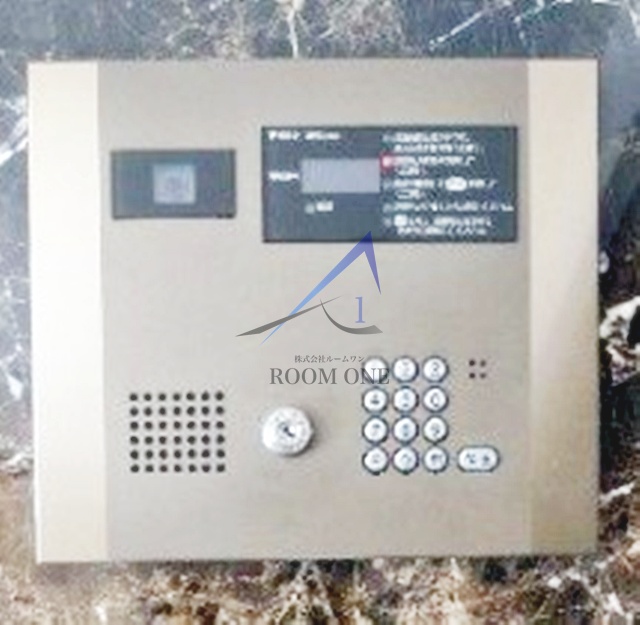 セキュリティ　オートロックです。