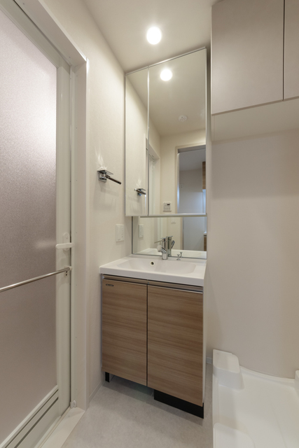 洗面設備　※写真は同タイプ住戸です。